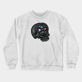 Game Controller Skull Crewneck Sweatshirt